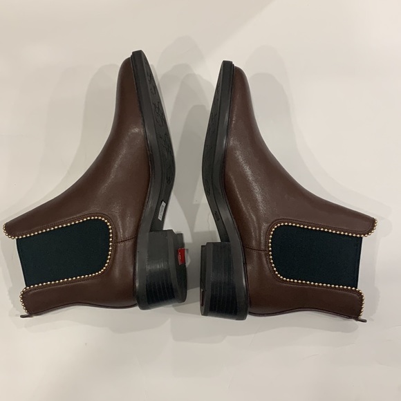Coach brown boots / booties size 6 - Picture 5 of 10